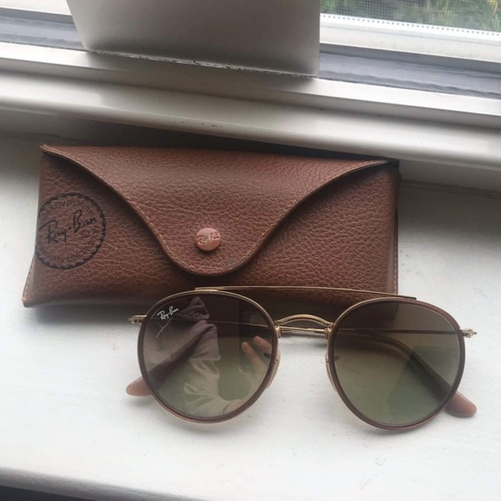 Ray-Ban Round Double Bridge Sunglasses